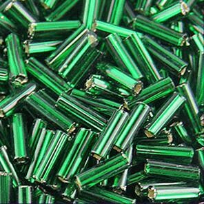 Bugles Sz 3 Silverlined Emerald