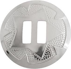 Conchos Nickel Circle 40mm