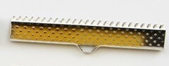 Ribbon Clasp Gold Plate 40mm 
