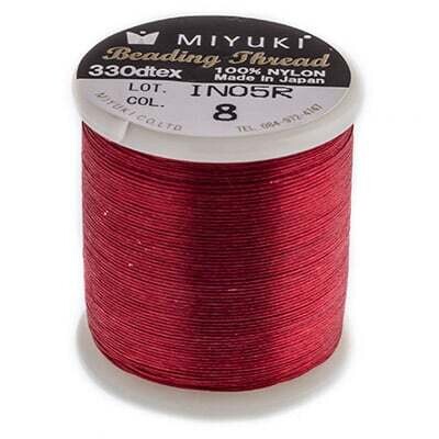 Miyuki Thread Sz B 50m Red