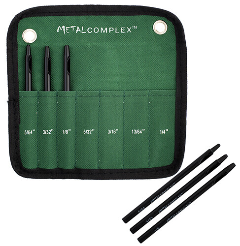 Leather Hole Punch Set w/pouch