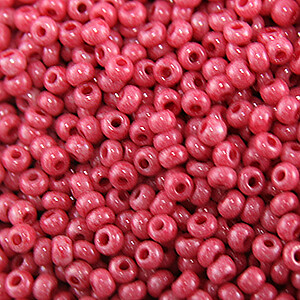Opaque Sz 10 Dyed Chalk Red