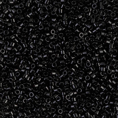 Delica Sz 11 Opaque Black #10 50gm