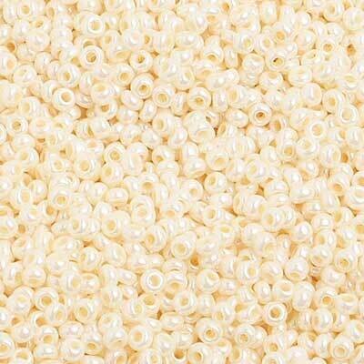 Pearlized Sz 10 Eggshell 