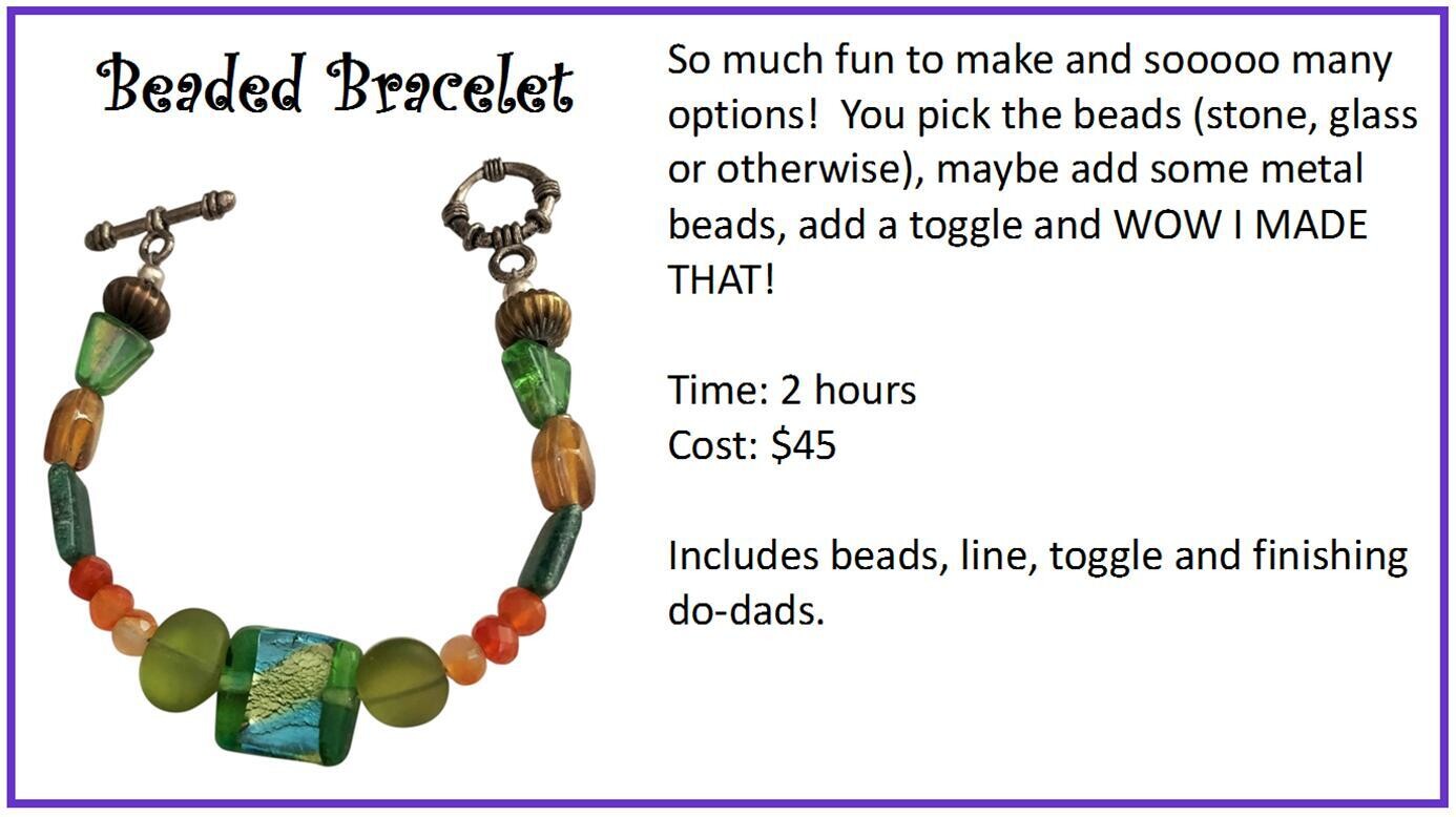 CLASS: Beaded Bracelet TBA