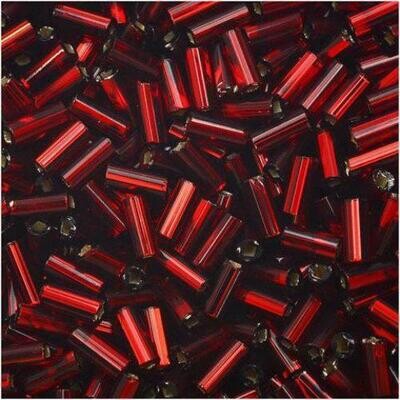 Bugles Sz 3 Silverlined Red