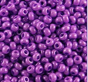 Opaque Sz 11 Dyed Chalk Purple Strung