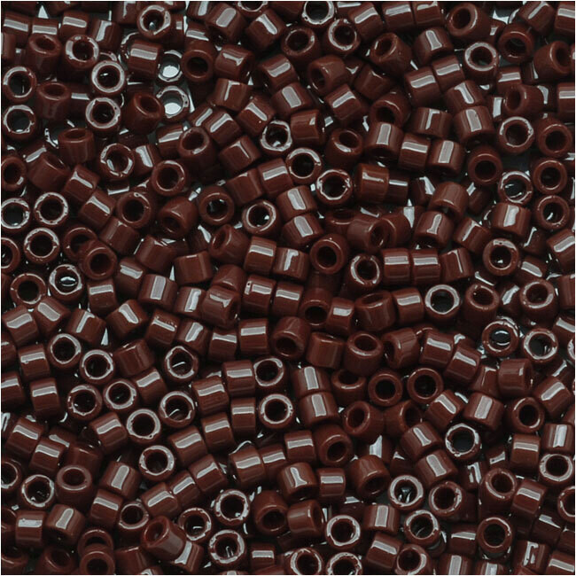 Delica Sz 11 Opaque Dark Brown 734