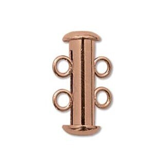 Magnetic Slide Clasp Copper 2 Strand