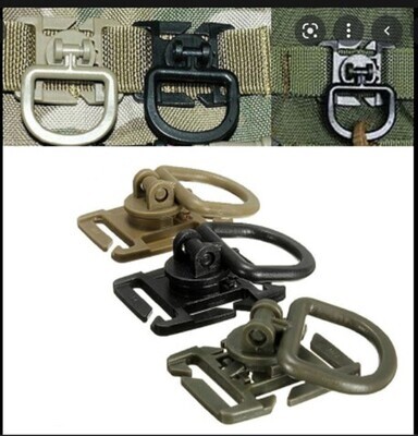 D Ring Molle Belt Clasp