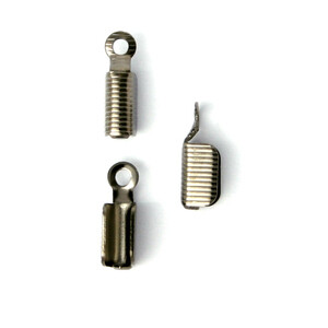 Crimp Ends Cones Antique Brass 10pcs