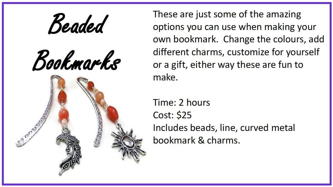 CLASS: Beaded Bookmarks TBA