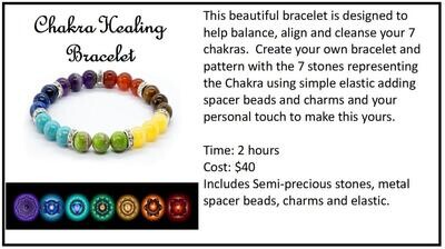 CLASS: Chakra Bracelet Date TBA