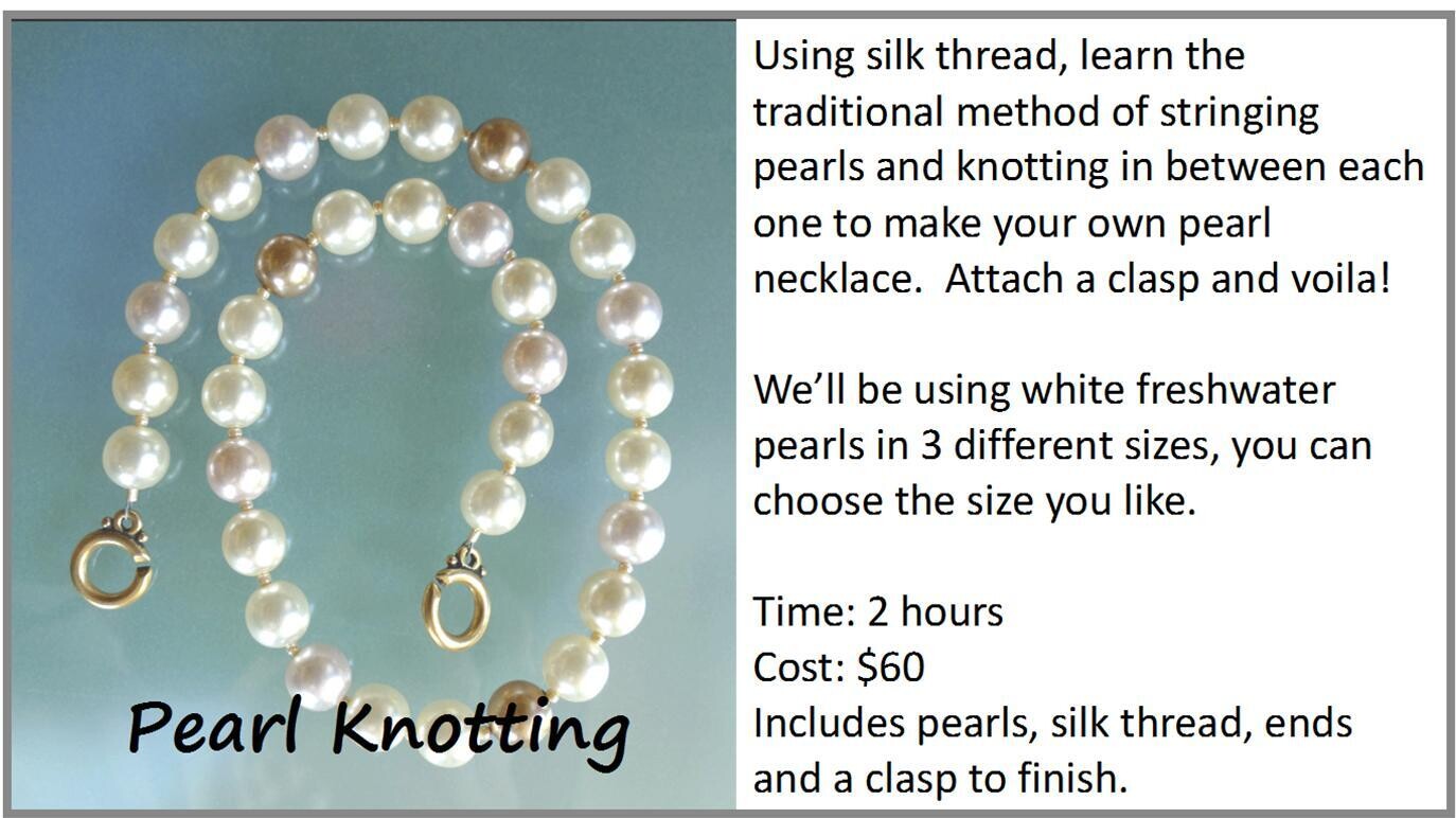 CLASS: Pearl Knotting TBA