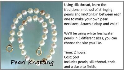 CLASS: Pearl Knotting TBA