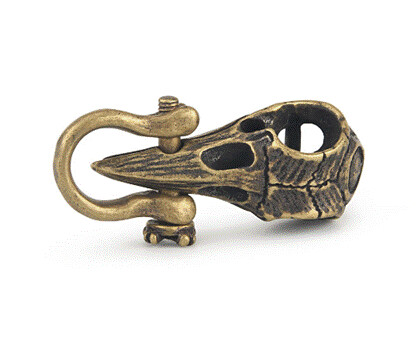Paracord Bird Skull Clasp