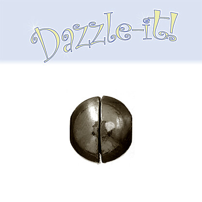 Magnetic Ball Clasp Gunmetal 11mm