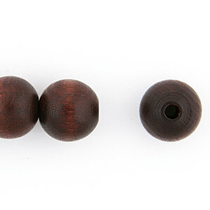 Czech Wood 6mm Pkg of 100 Dark Mahogany