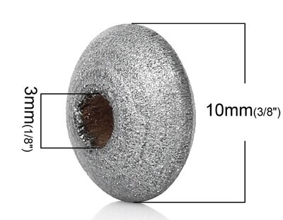 Wood UFO Pkg of 50 Silver