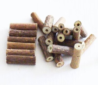 Hazelwood Beads 8x3mm pkg of 50