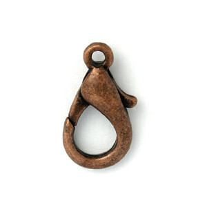 Lobster Claw Antique Copper 15mm Pkg of 4