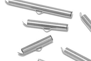 Steel Slider/Connector Clasp 13mm 4pcs