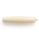 Bone Hairpipe .5&quot; pkg of 20