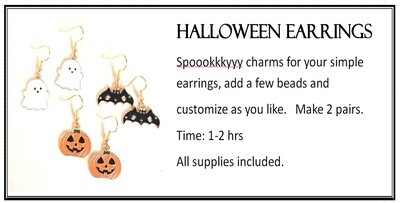 CLASS: Halloween Earrings TBA