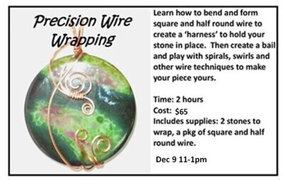 CLASS: Precision Wire Wrapping TBA