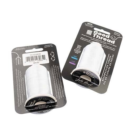 Good Thread White 500m Bonded Nylon