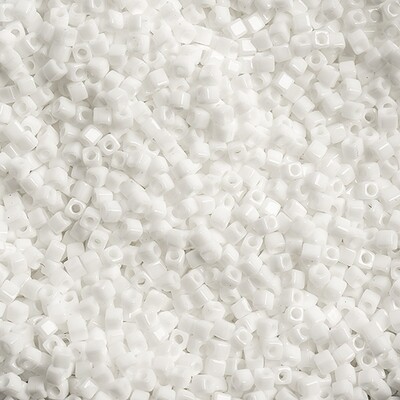 Miyuki Square 1.8mm apx 20gm Chalk White Opaque