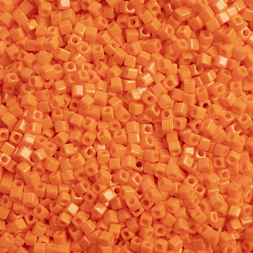 Miyuki Square 1.8mm apx 20gm Orange Opaque