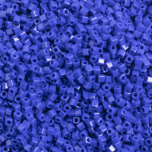 Miyuki Square 1.8mm apx 20gm Cobalt Blue Opaque