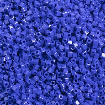 Miyuki Square 1.8mm apx 20gm Cobalt Blue Opaque