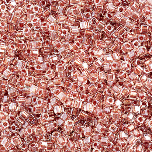Miyuki Square 1.8mm apx 20gm Salmon Luster