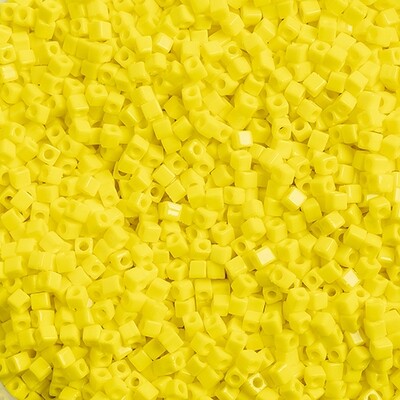 Miyuki Square 1.8mm apx 20gm Opaque Yellow