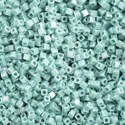 Miyuki Square 1.8mm apx 20gm Seafoam Opaque AB