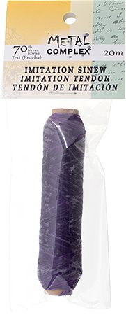 Sinew Bobbin 20yds 70lb Purple