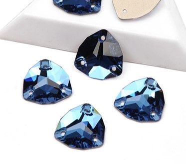 Cabochons Trilliant Sapphire Triangle