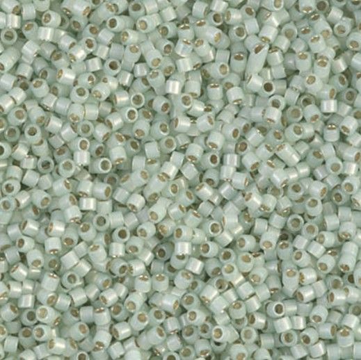 Delica Sz 11 Silverlined Moss Opal #1454