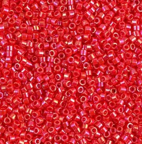 Delica Sz 11 Opaque Red Coral #159