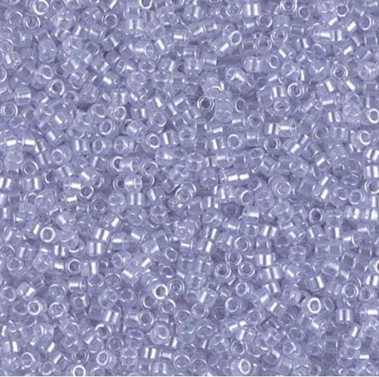 Delica Sz 11 Transparent Pale Amethyst Lustre #1476