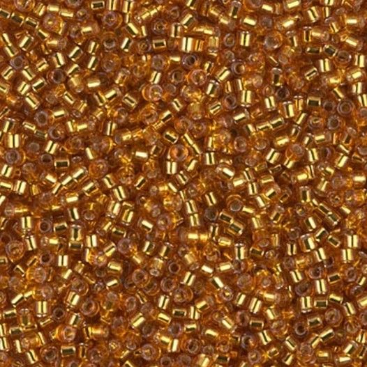 Delica Sz 11 Silverlined Marigold #1201