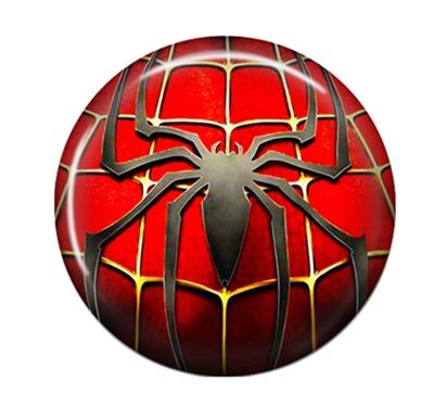 Cabochon Spider 20mm Glass