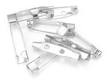Bar Pin 20mm Nickel 10pcs