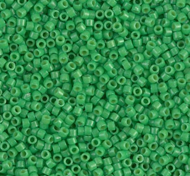 Delica Sz 11 Duracoat Opaque Fiji Green #2126