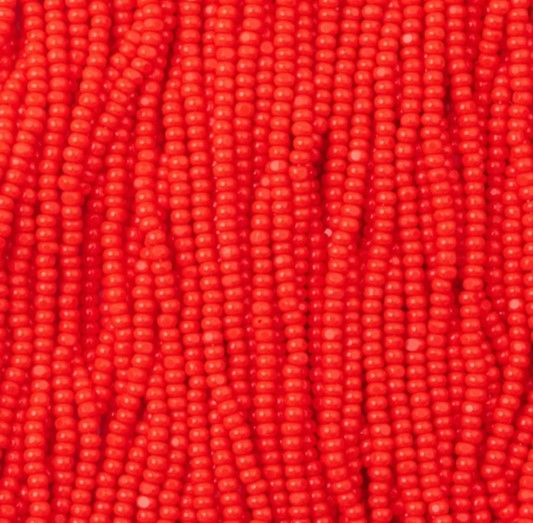 Charlottes Sz 13 Opaque Red AB