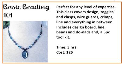 CLASS: Basic Beading 101 TBA