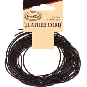 Leather Cord Brown1.5mm 2yds