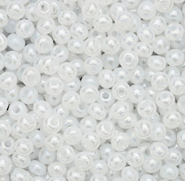 Pearlized Sz 6 White 